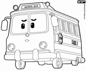 Colora Scuolabus, Robocar Poli