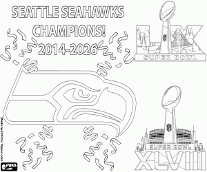 Colora Seattle Seahawks, Super Bowl 2026