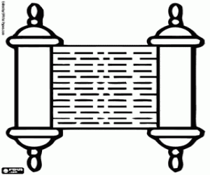 Colora Sefer Torah, un rotolo di Torah