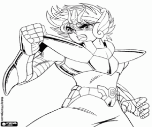 Colora Seiya dalla costellazione di Pegaso