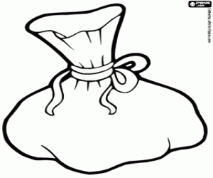 Colora Un semplice sacchetto del pescatore