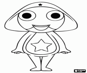 Colora Sergente Keroro, personaggio del manga