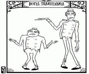Colora Il servizio di Hotel Transylvania
