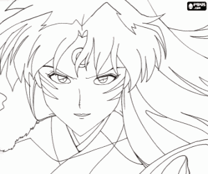 Colora Sesshomaru, un demone totale