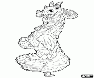 Colora Shangri Llama da Geotopia