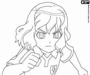 Colora Shindou di Inazuma Eleven Go
