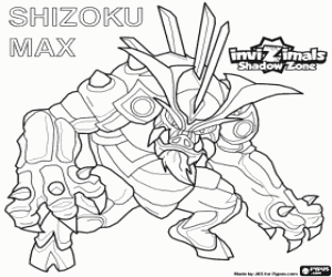 Colora Shizoku Max, Invizimals Le creature ombra