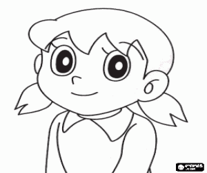 Colora Shizuka, personaggio di Doraemon