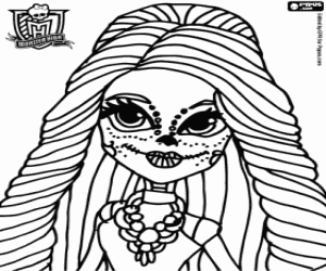 Colora Skelita Calaveras, Monster High