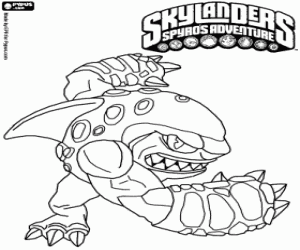 Colora Skylander Terrafin il pugile