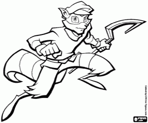 Colora Sly Cooper, il astuto ladro