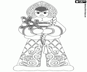 Colora Snegurochka, una tradizione slava