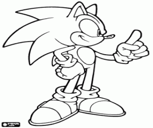 Colora Sonic X, il personaggio di anime