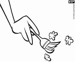 Colora La spazzola di archeologo