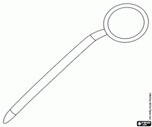 Colora Specchietto, specchio del dentista