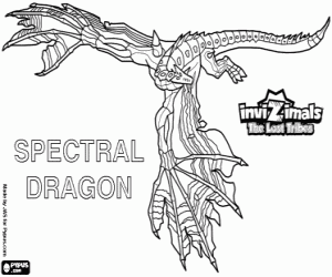 Colora Spectral Dragon Invizimals Tribù Scomparse