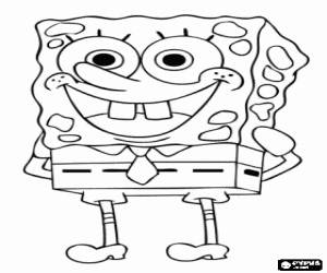 Colora SpongeBob, il protagonista principale