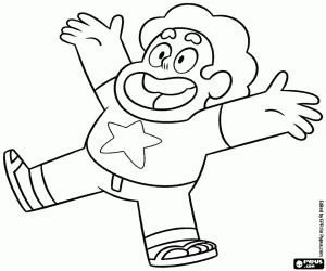Colora Steven Universe, il ragazzo protagonista