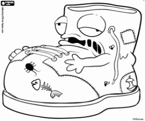 Colora Uno stivale putrido, Trash Pack