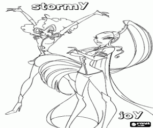 Colora Stormyx e Joyx, WinxClub