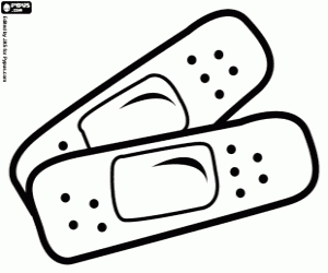 Colora Strisce per la guarigione di ferite della pelle