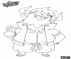 Colora Studente alieno del Team Galassia