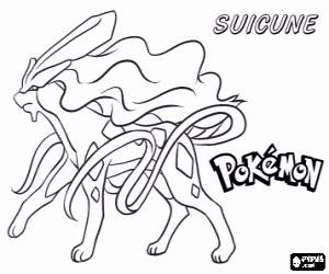 Colora Suicune, Pokémon