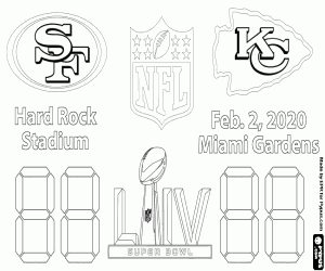 Colora Super Bowl 2020, 49ers vs. Chiefs