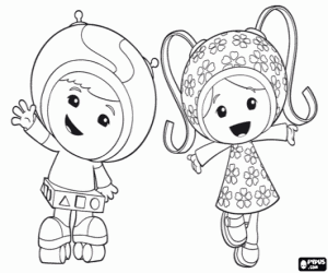 Colora Il superheros Umizoomi