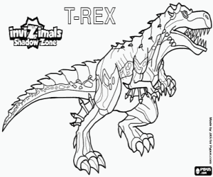 Colora T-Rex, Invizimals Le creature ombra