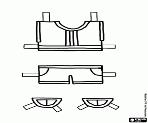 Colora T-shirt e pantaloni per l'estate