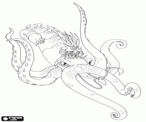 Colora Tentaclion, antico guardiano dil Mare