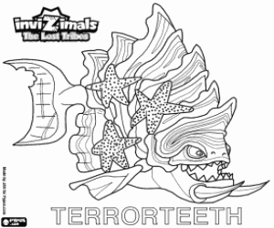 Colora Terrorteeth, Invizimals Le Tribù Scomparse