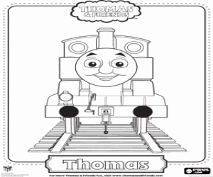 Colora Thomas la locomotiva numero 1