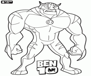 Colora Tigre, alieno di Ben 10