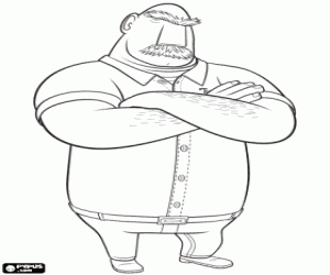 Colora Tim Lockwood, il padre di Flint