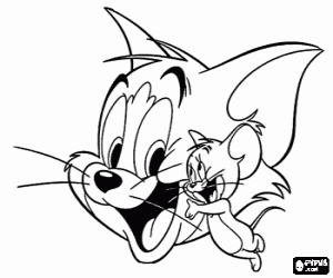 Colora Tom e Jerry