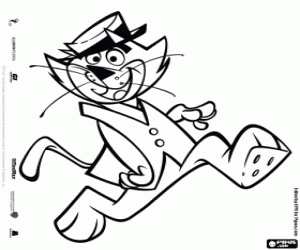 Colora Top Cat è il capo dei gatti
