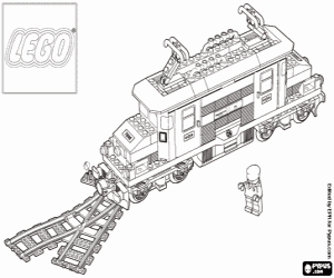 Colora Un treno di Lego
