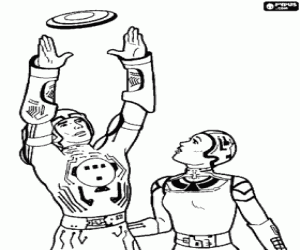 Colora Tron e Yori con il disco di luce