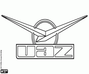 Colora UAZ emblem