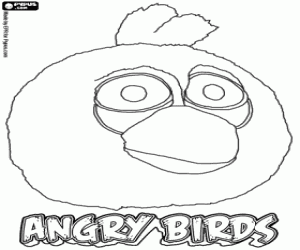 Colora Uccello blu, AngryBirds
