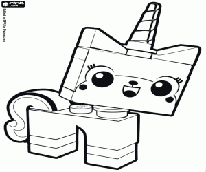 Colora UniKitty, l'unicorno di Lego