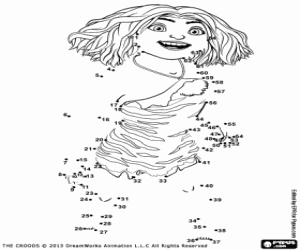 Colora Unisci i puntini di Hip