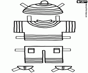 Colora Vestiti di inverno per il gioco da vestire
