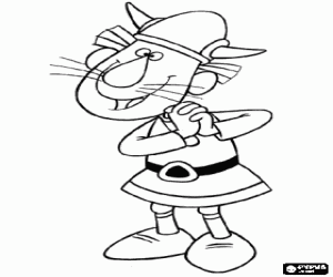 Colora Il vichingo eccitato Gorm