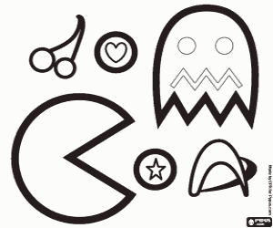 Colora Il videogioco Pac-Man