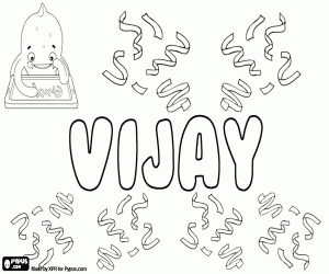 Colora Vijay, nome maschile