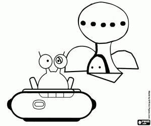 Colora La vita extraterrestre