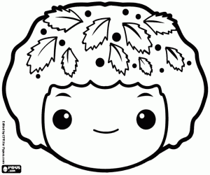 Colora Il volto del Dio del vino